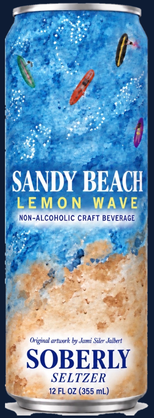 Sandy Beach Lemon Wave, the Soberly flagship can